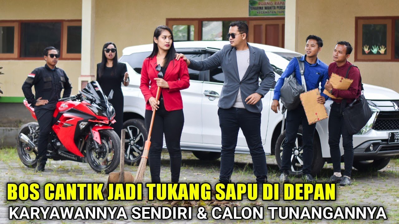 AWALNYA PRIA INI SYOK MELIHAT CALON ISTRI NYA JADI TUKANG SAPU NAMUN TAK LAMA LIHAT APA YANG TERJADI