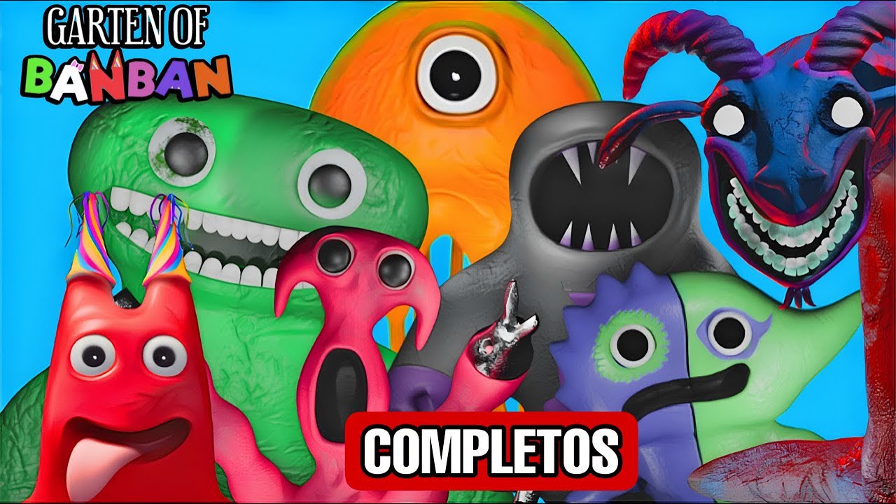 TODOS los GARTEN OF BANBAN 1 + 2 + 3 + 4 + 6 + 7 + 0 COMPLETOS en ESPAÑOL