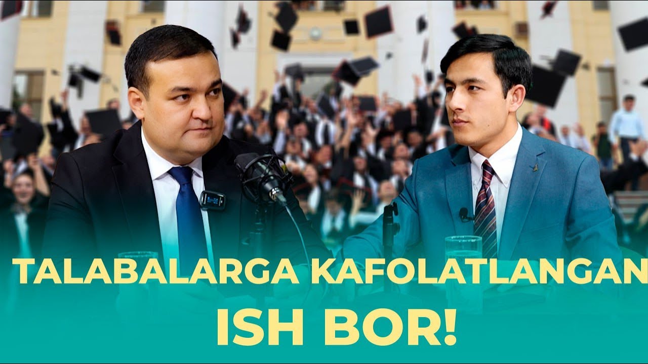TALABALARGA KAFOLATLANGAN ISH BOR! | ADLIYA TV