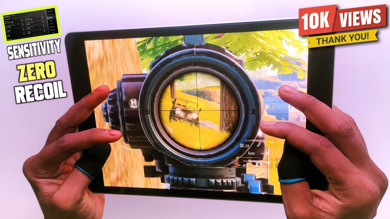 2023🔥 BEST IPAD 9  | ZERO RECOIL SENSITIVITY | GYRO | Full Handcam  BGMI GAMEPLAY