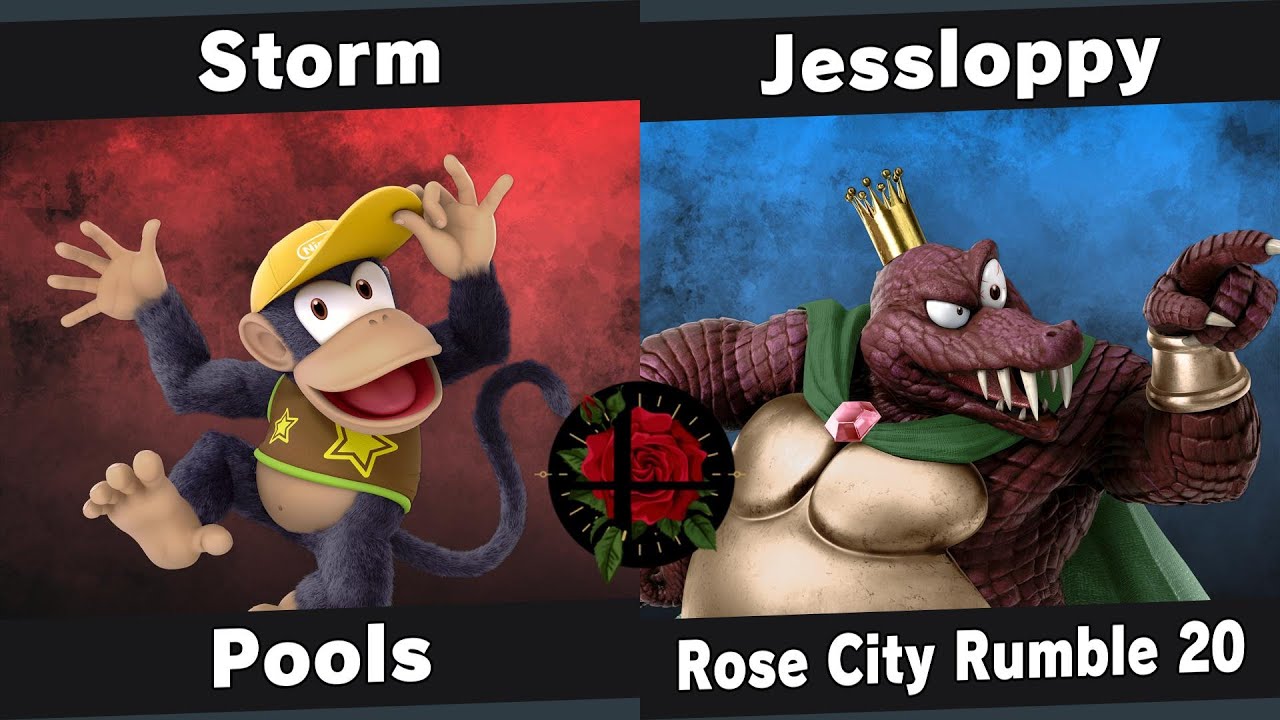 RCR 20 Pools - Storm (Diddy Kong) vs Jessloppy (King K Rool) - Smash Ultimate
