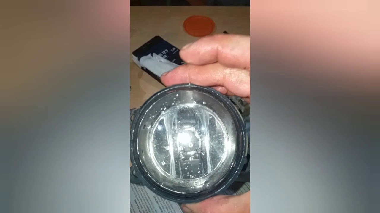 Como limpiar los faros antiniebla de Peugeot 307