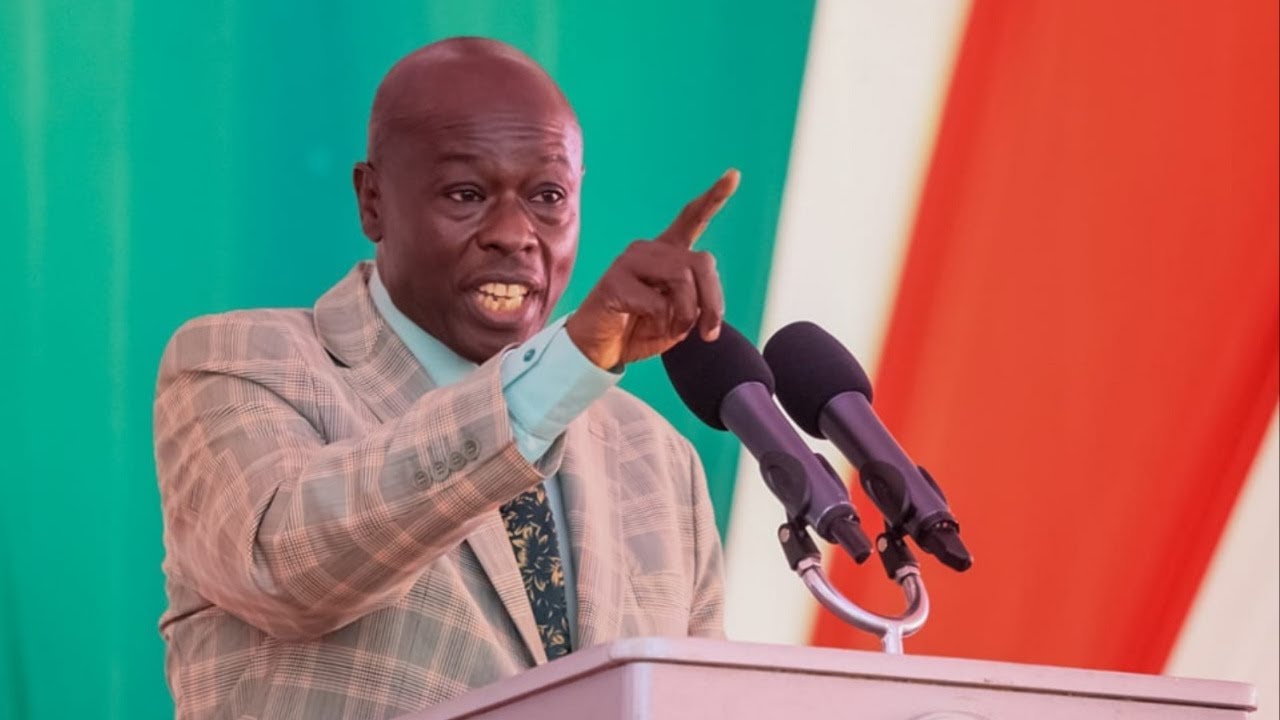 GACHAGUA LECTURES UHURU BADLY AS HE WARNS AGAINST THE REVIVAL OF MUNGIKI!!