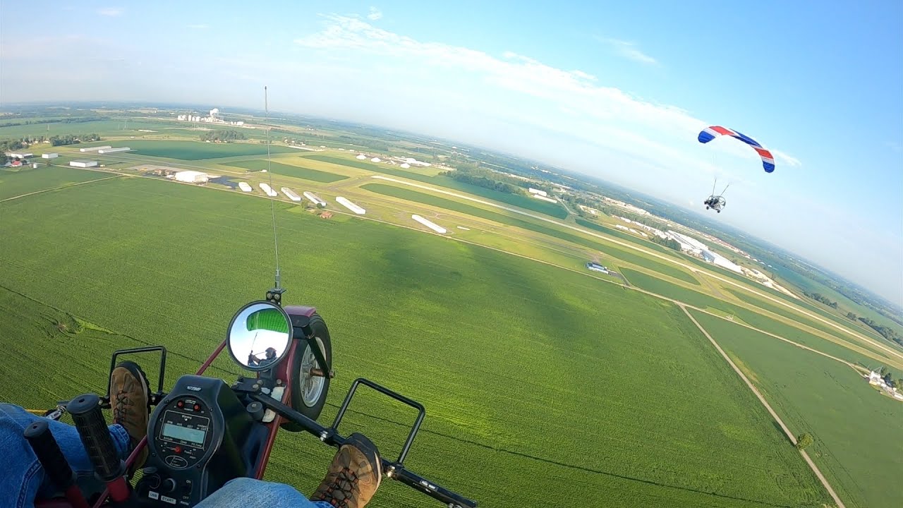 Morning Powered Parachute Flight With Randy & Mary