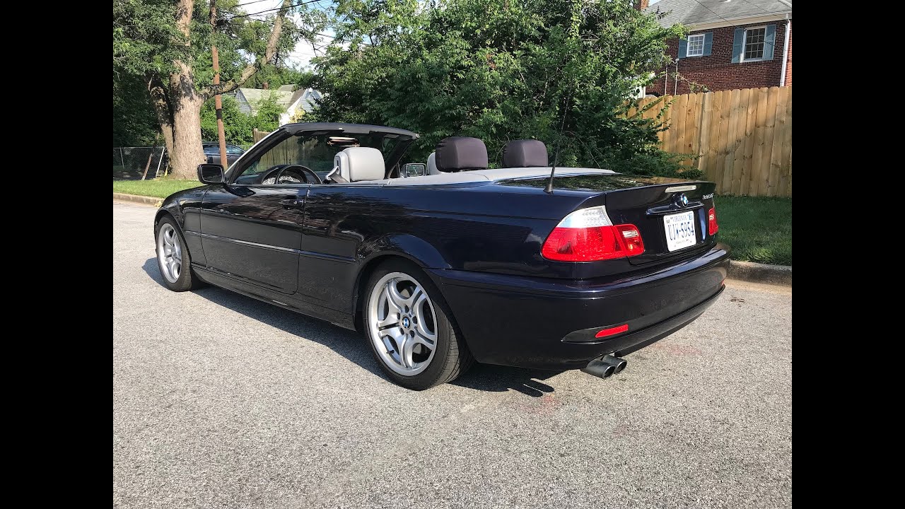 BMW E46 Convertible Top Hydraulic Fluid REFILL - Walk Through