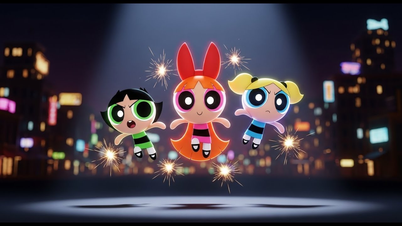 **Powerpuff Girls Bubble Boom 💥👧💫 | Cartoon Rhymes for Kids & Toddlers**