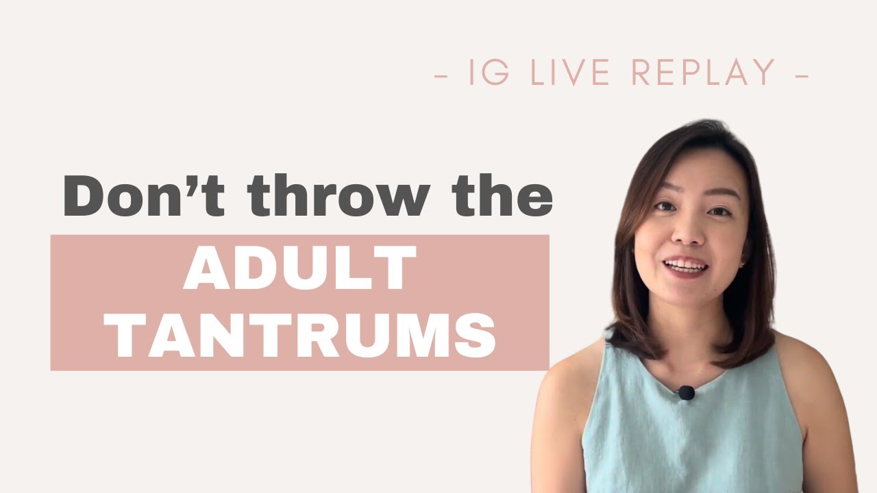 Tantrums and Triggers (IG Live Replay)