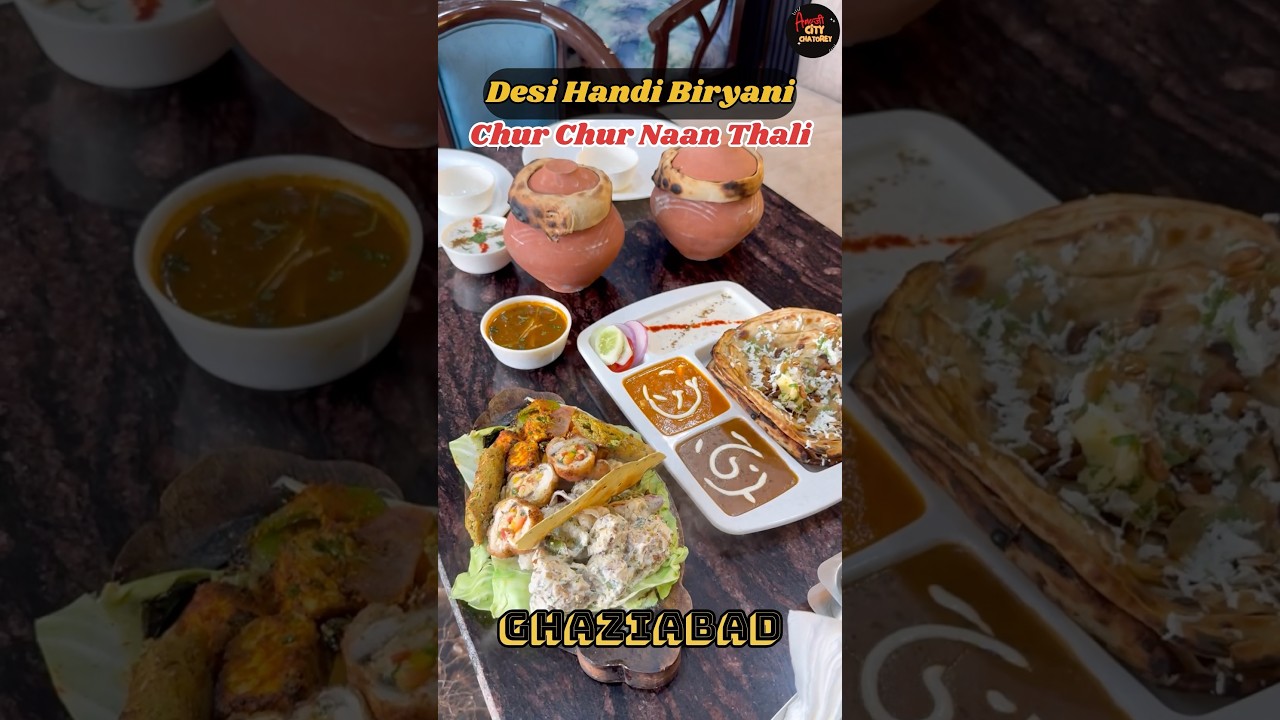 Best Chur Chur Naan Thali & Desi Dum Biryani In Tatiri Baghpat 🔥🥵