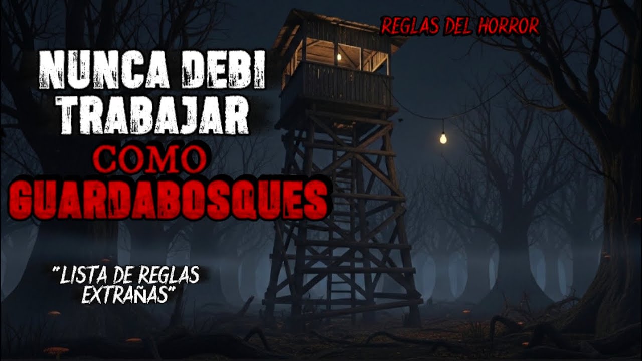 🔴REGLAS EXTRAÑAS QUE ME DIERON COMO GUARDABOSQUES… NUNCA DEBÍ ESCUCHAR MI NOMBRE AFUERA🌲💀