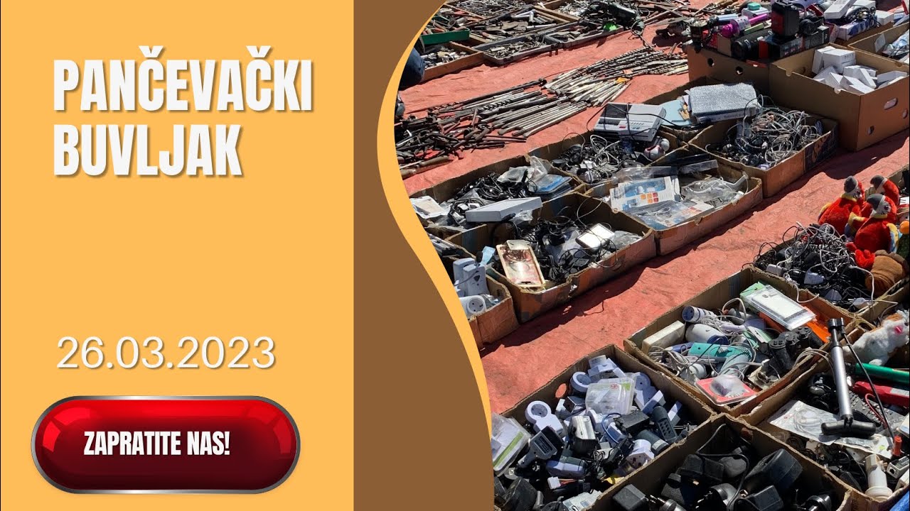 Pancevacki buvljak, Pancevo, Nedeljana setnja po Pancevackom buvljaku