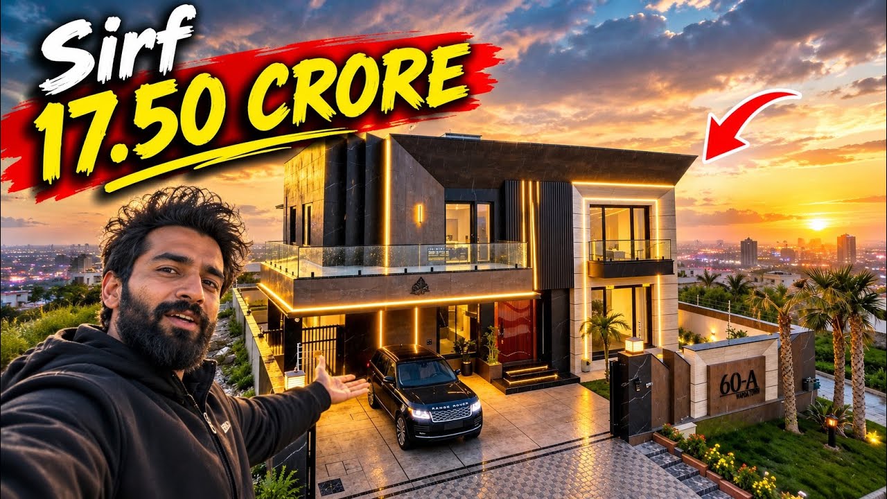 FULLY AUTOMATED 1 Kanal FUTURE BILLIONAIRE's  House for sale in DHA Islamabad