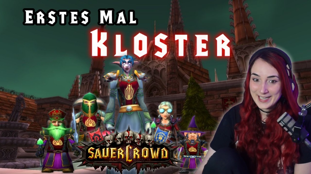 Erstes Mal Scharlachrotes Kloster in WoW Hardcore | SauerCrowd - Heiler PoV | Stream VOD