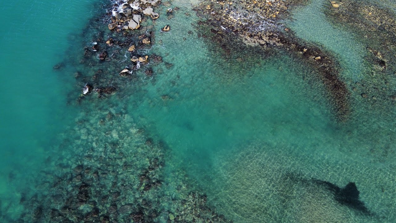 Video spettacolare dell&rsquo;acqua di Ostia, porto compreso