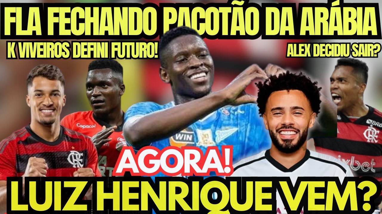 🚨Fla fechando pacote da Arábia ,Após reunião Kevin viveiros tem futuro definido pelo Atlético p