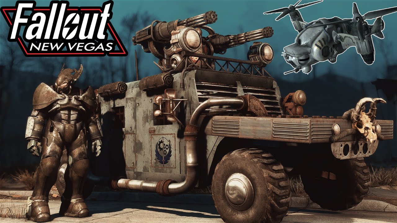 Every Vehicle You Can Drive (Or Fly)  in Fallout New Vegas