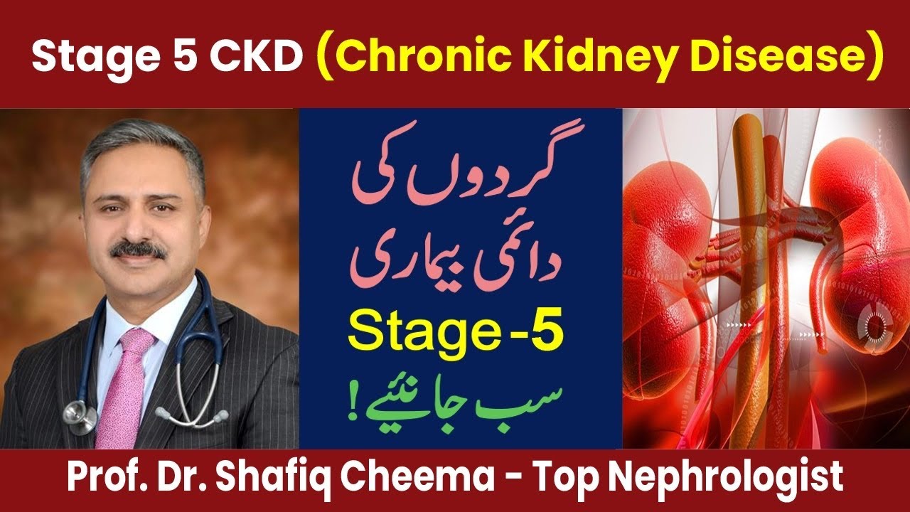 Stage 5 CKD - Chronic Kidney Disease | Complications & planning by Top Nephrologist in Pakistan