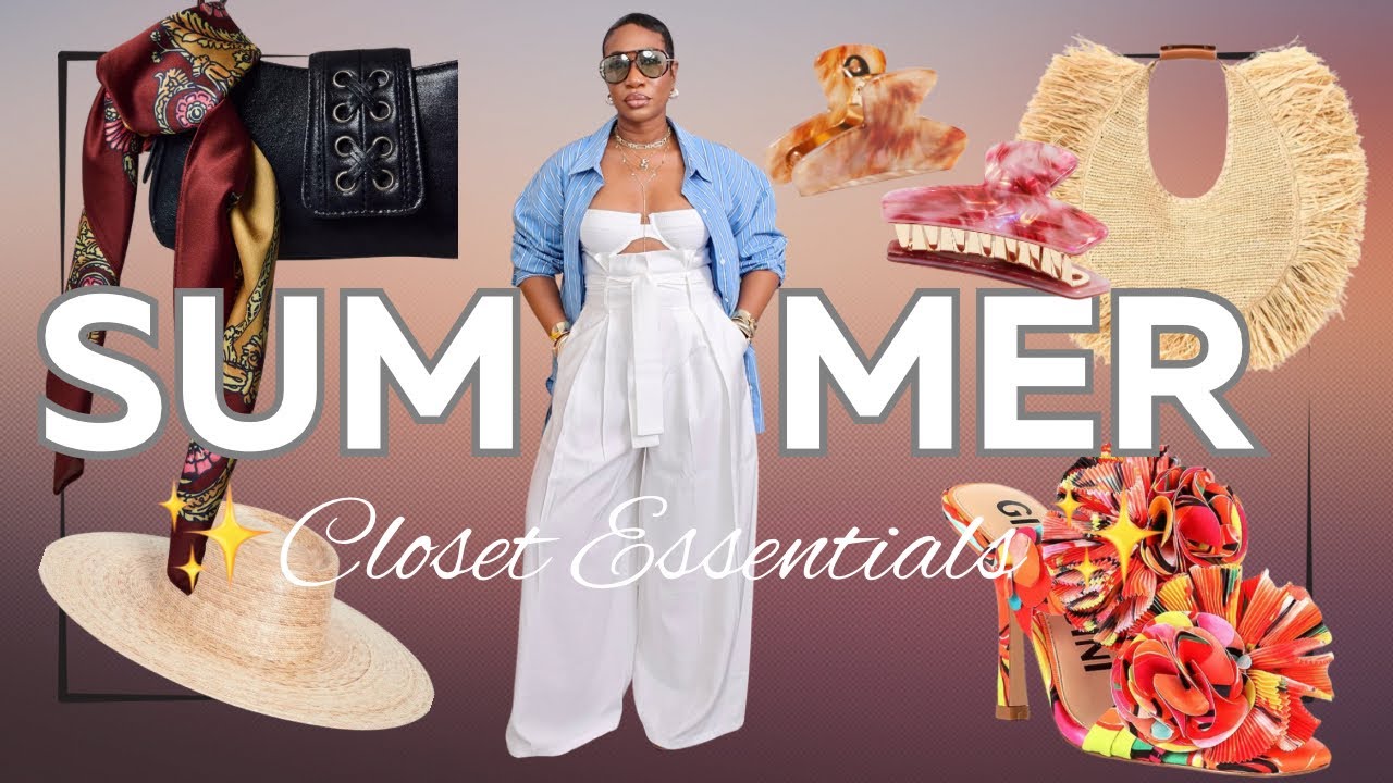 SUMMER CLOSET ESSENTIALS | Bring These to The Front of Your Closet | Kerry Spence