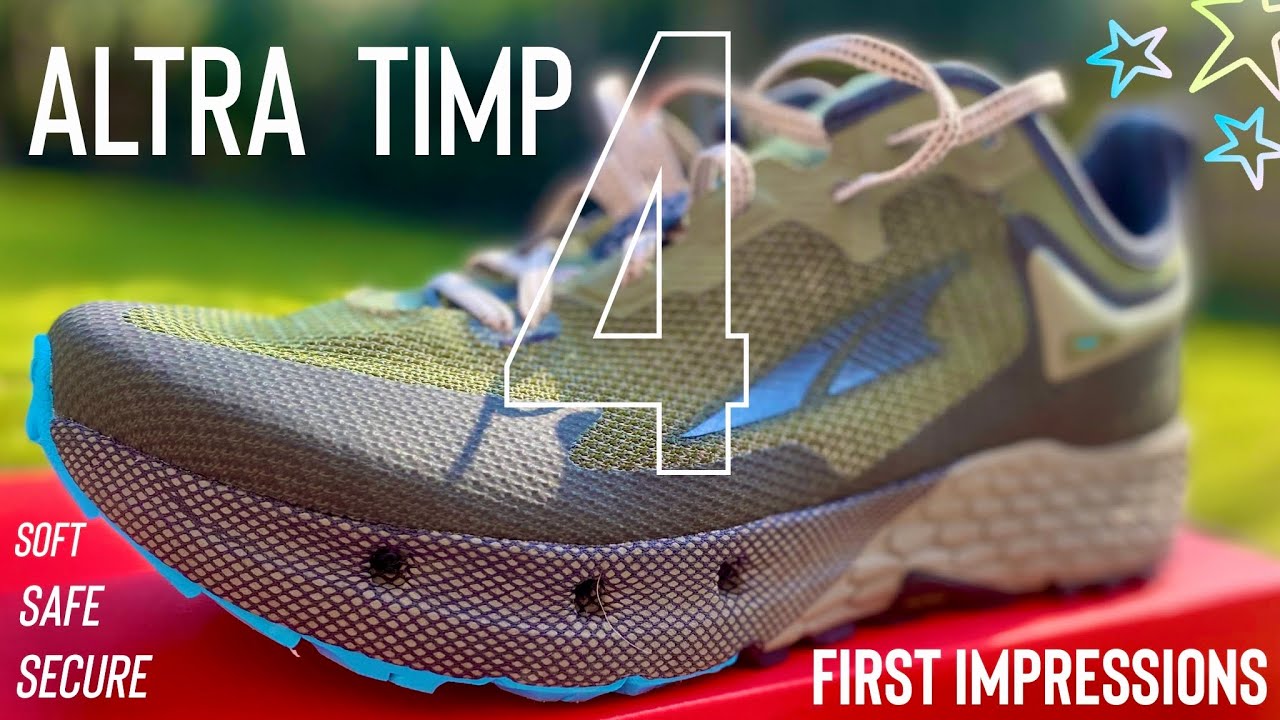 ALTRA TIMP 4 : FIRST IMPRESSIONS. FIT, FEEL & BRIEF COMPARISON TO MONT BLANC +LONE PEAK. 