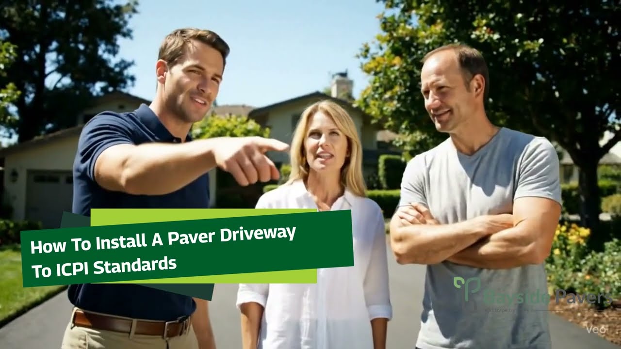 How To Install A Paver Driveway to ICPI Standards