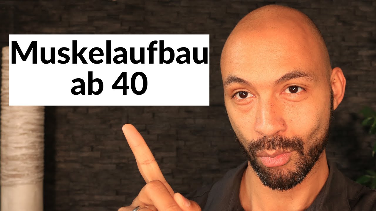 Muskelaufbau ab 40 - das musst du wissen!!!