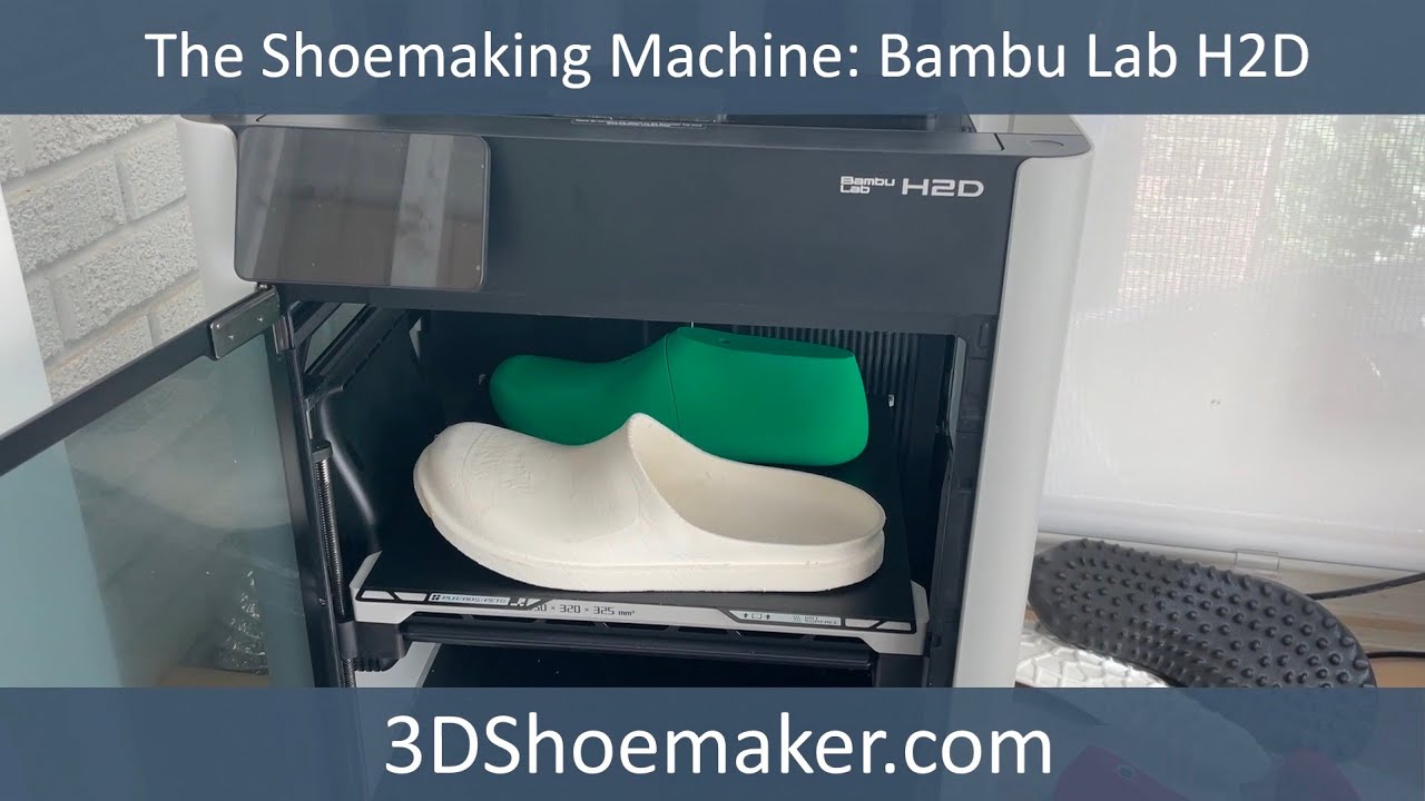 Bambu Lab H2D Shoemaking Machine