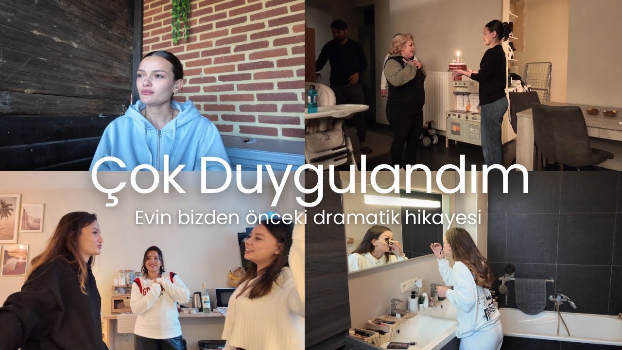 Satın aldığımız evin dramatik hikayesi🥲 Kayınvademin doğum günü, Büyük market alışverişi, grwm vlog 