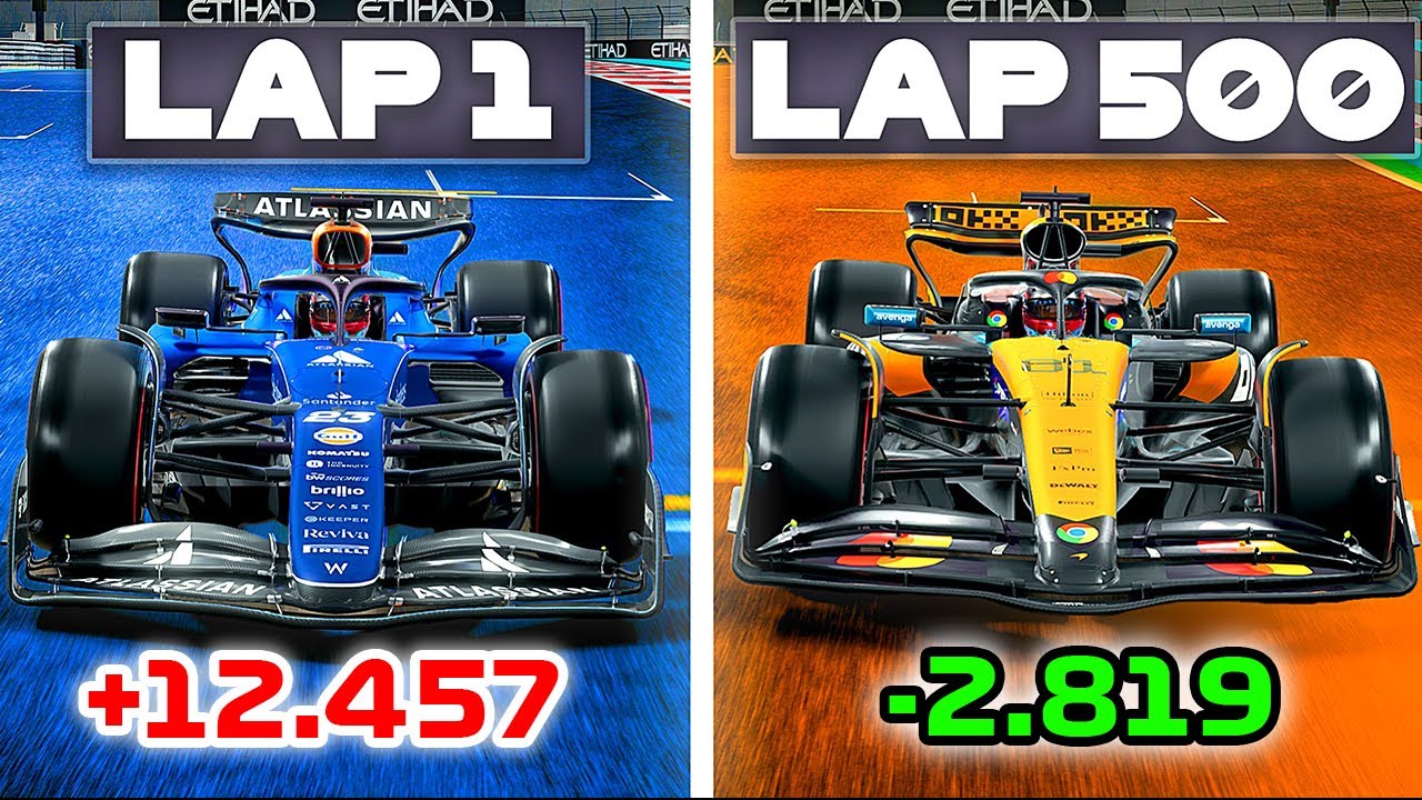 I Drove My First 500 Laps Around ONE TRACK On F1 25