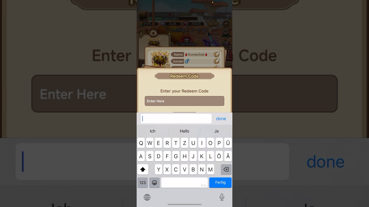 New Redeem Code in Legend of Mushroom, works now👍