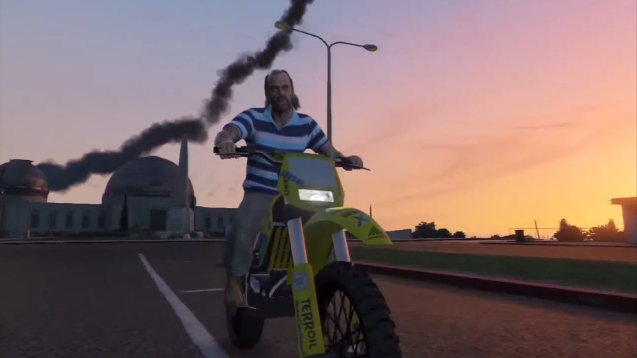 GTA 5 Mejores Misiones # 8 Caida Libre