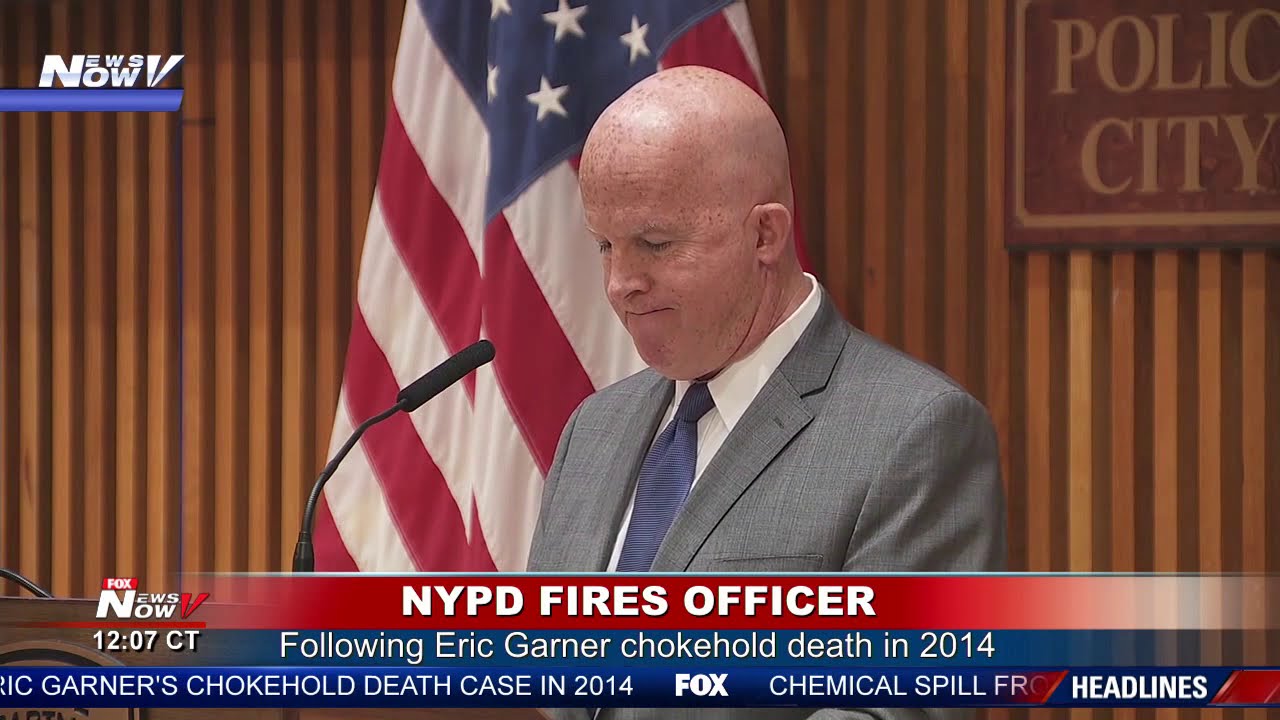 NYPD OFFICER FIRED: Officer Daniel Pantaleo accused in 2014 Eric Garner case
