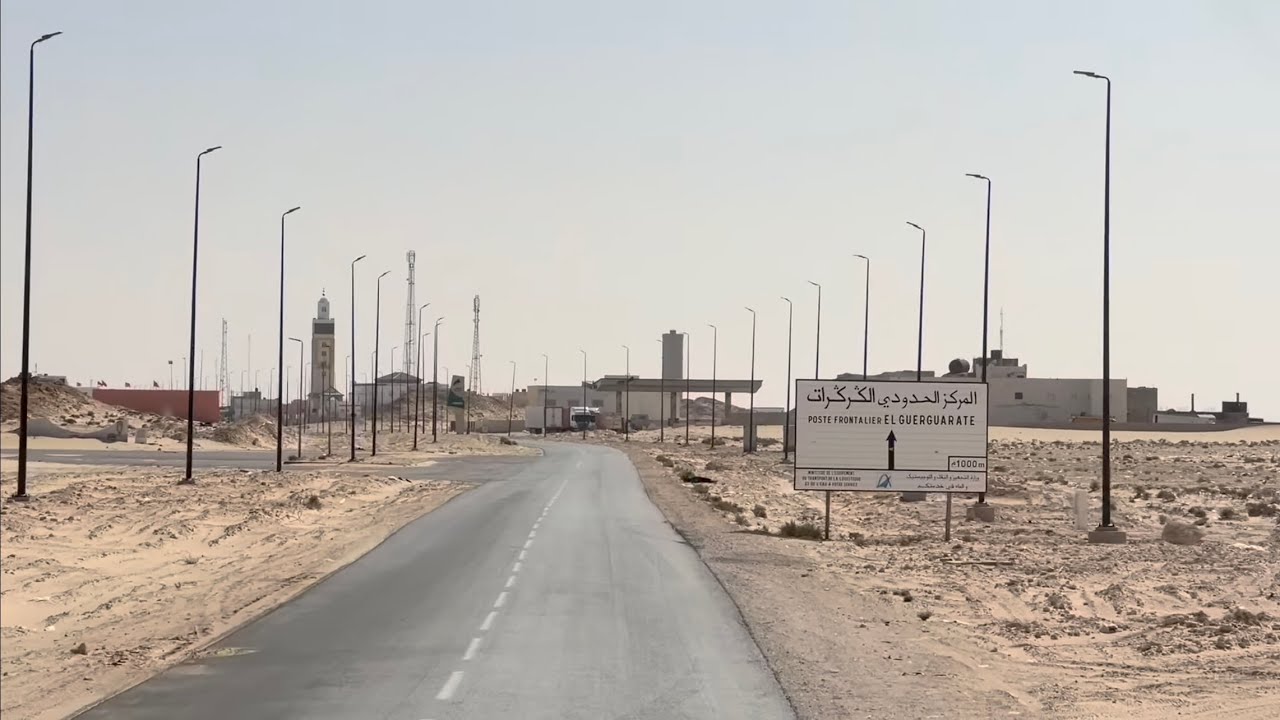 🇲🇦🇲🇷Cross the Most Dangerous Border Between Morocco and Mauritania