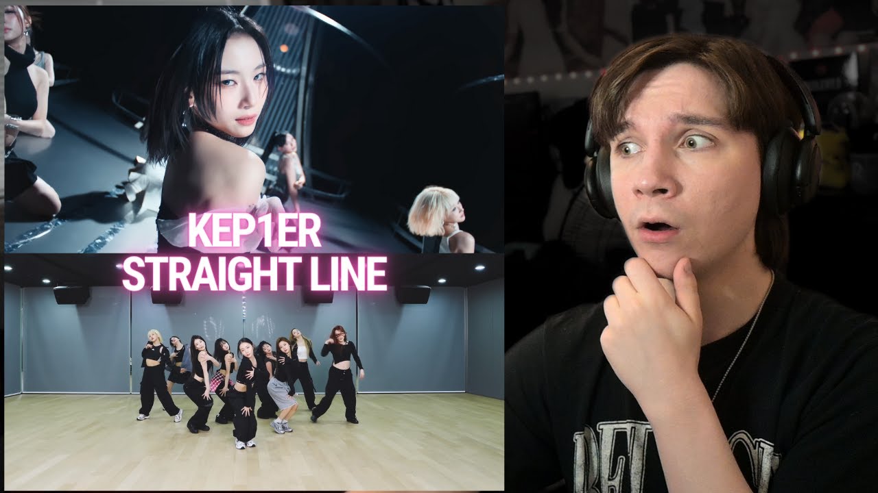 DANCER REACTS TO Kep1er 케플러 l 'Straight Line' M/V & Dance Practice