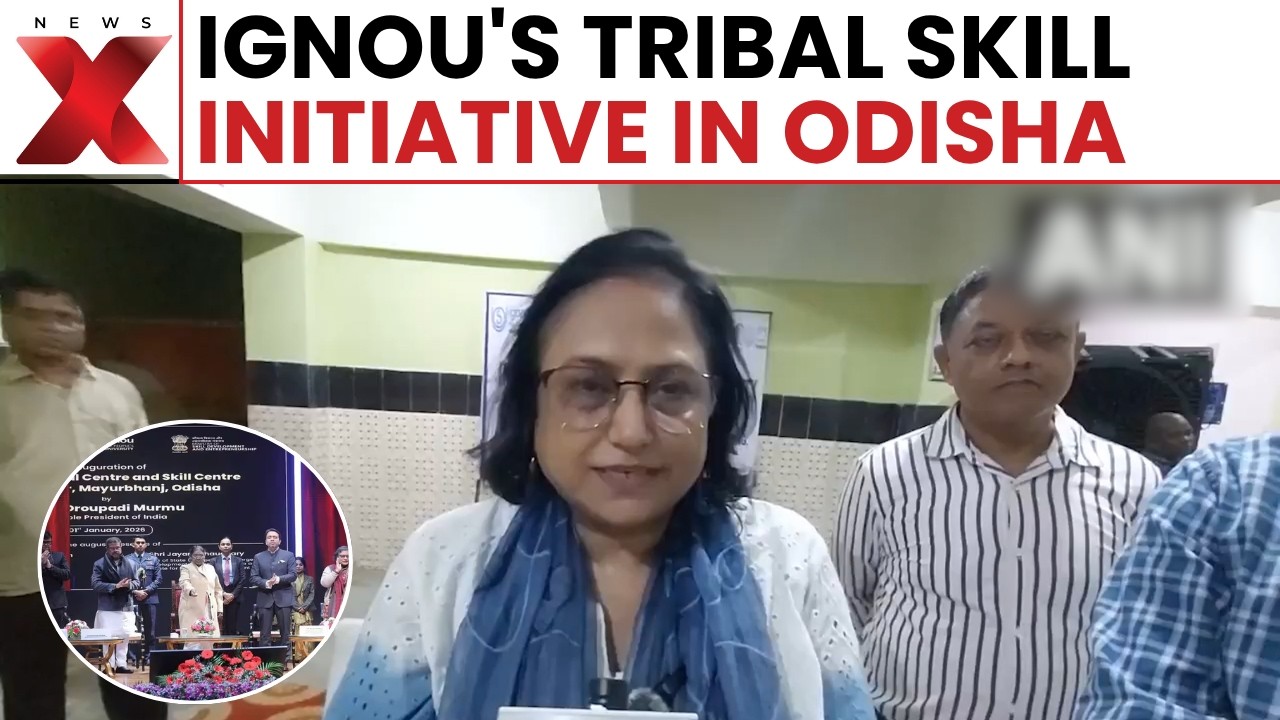 IGNOU Launches Tribal Skill Initiative In Odisha On President's Advice | Latest News | NewsX