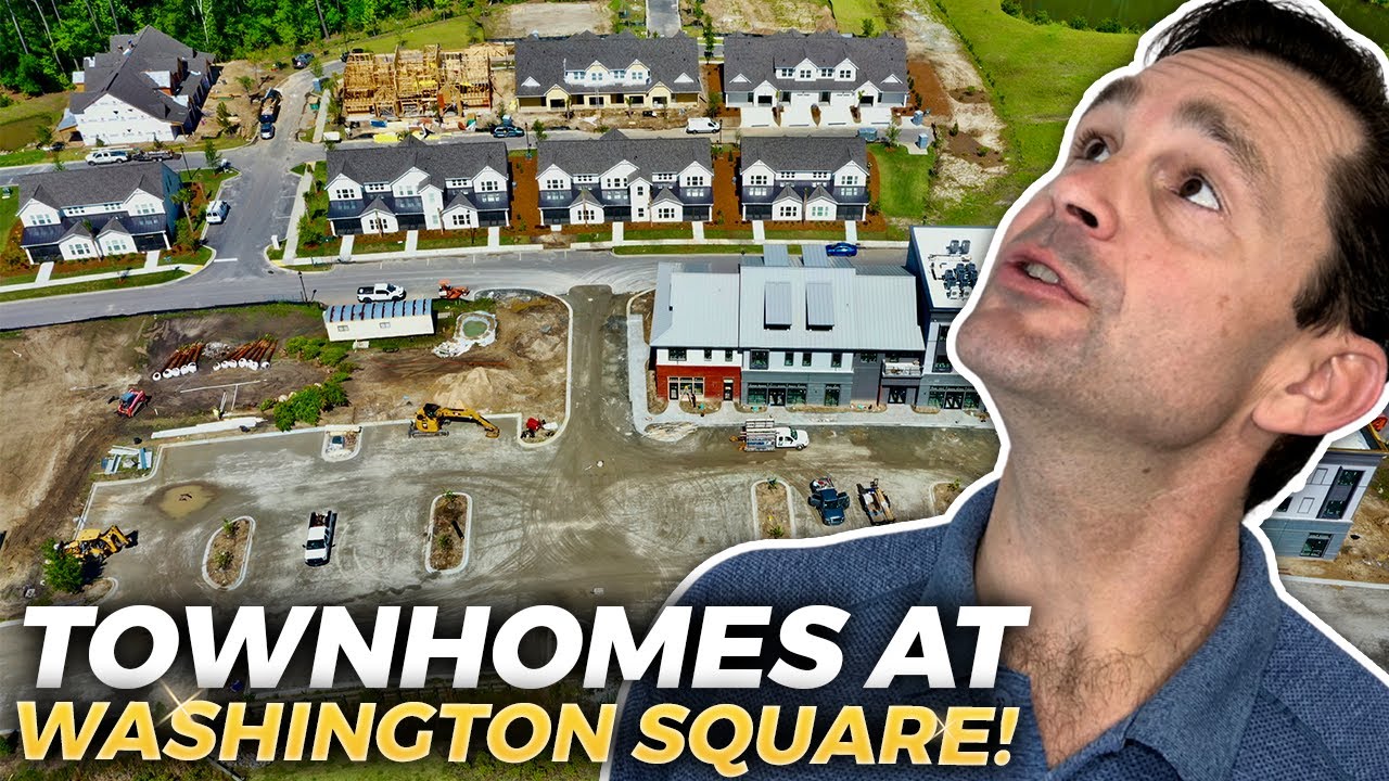 THE TOWNS AT WASHINGTON SQUARE Tour: New Community In Bluffton SC EXPLORED! | Moving To Bluffton SC
