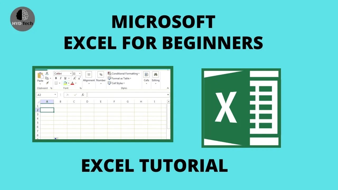 Beginner's Guide to Excel | Master  Excel | Comprehensive Microsoft Excel Tutorial | HYD Tech