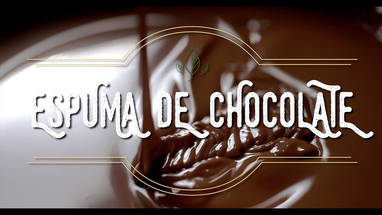 Espuma de chocolate