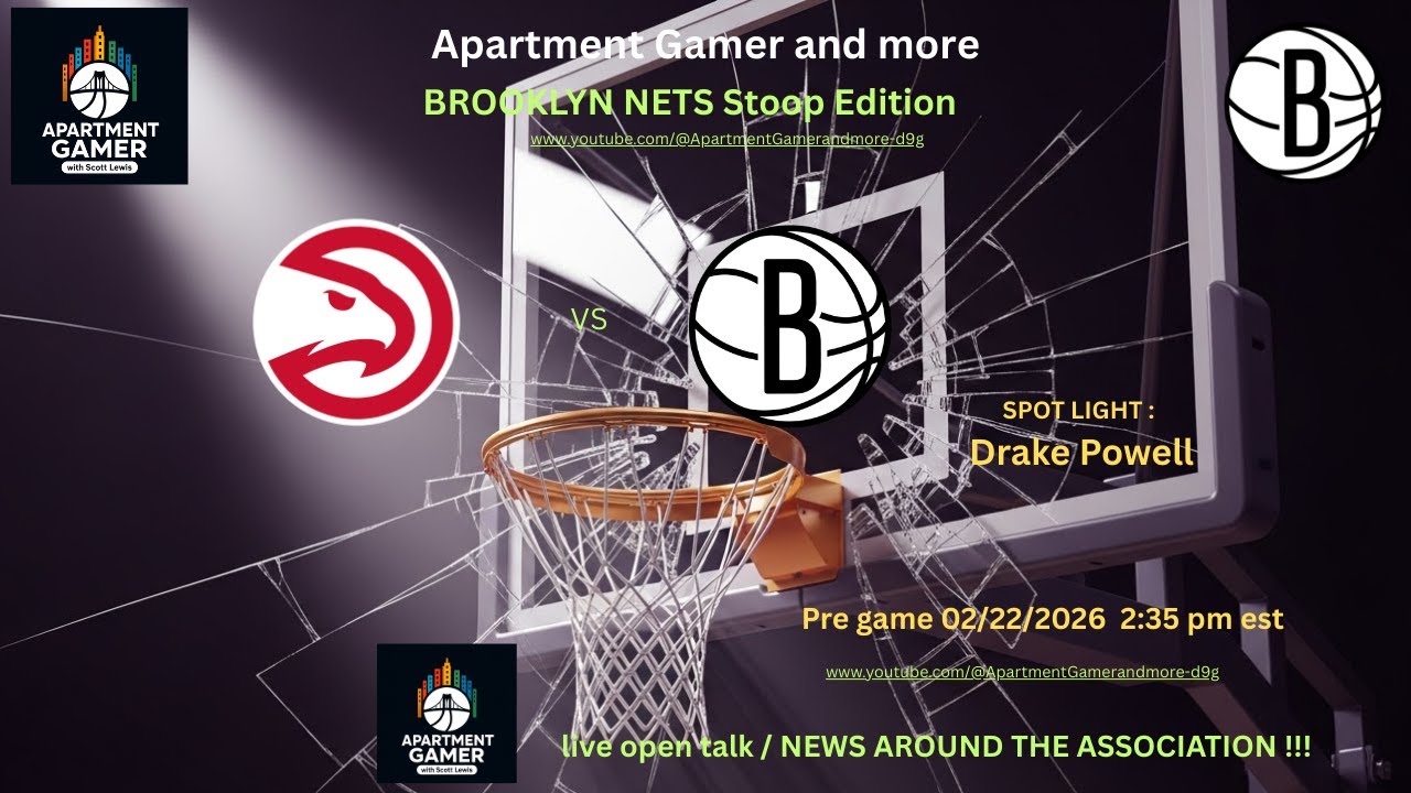 SPOT LIGHT :   Drake Powell  / Pre game 02/22/2026  2:35 pm est /  OPEN CHAT#nba #brooklynnets