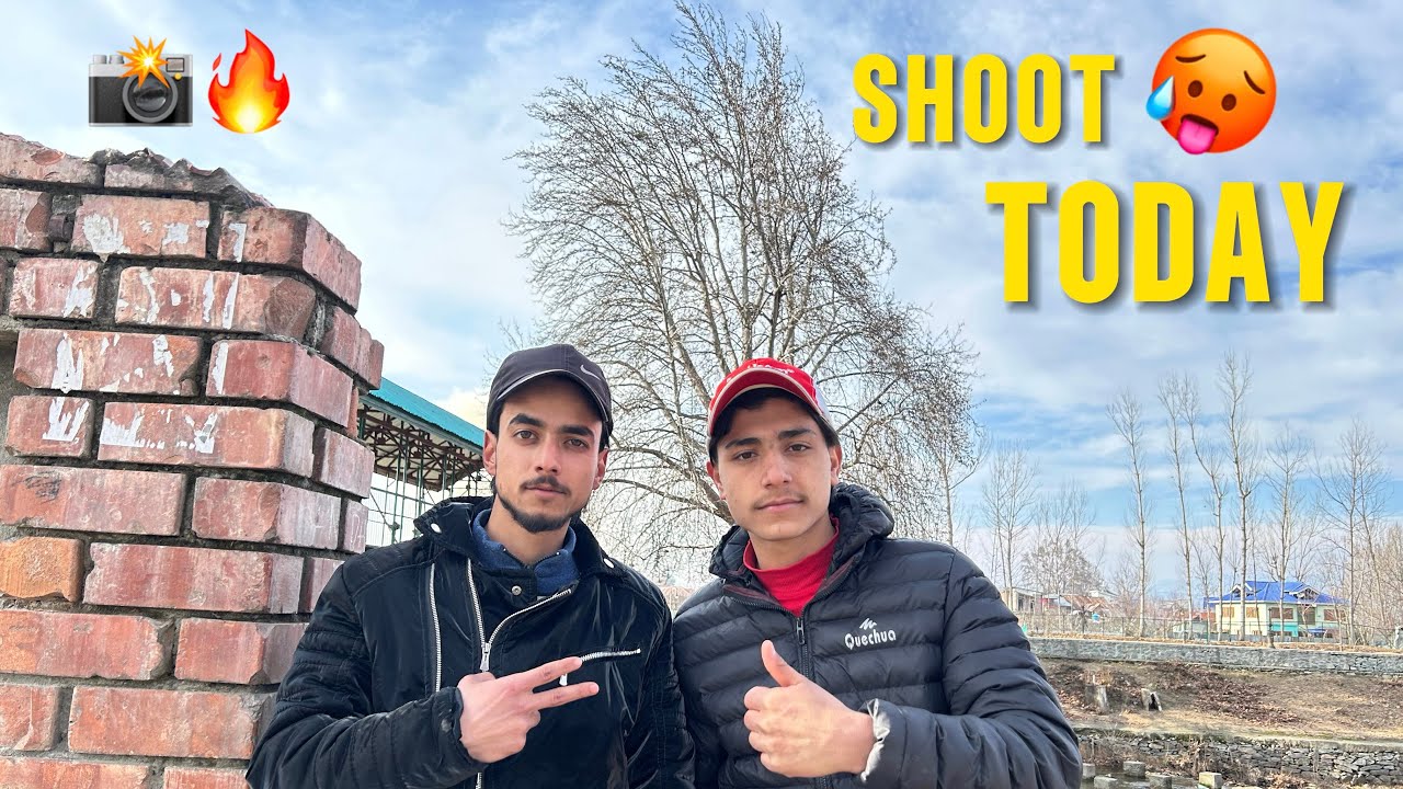 We had to shoot today in a new place😊🥰