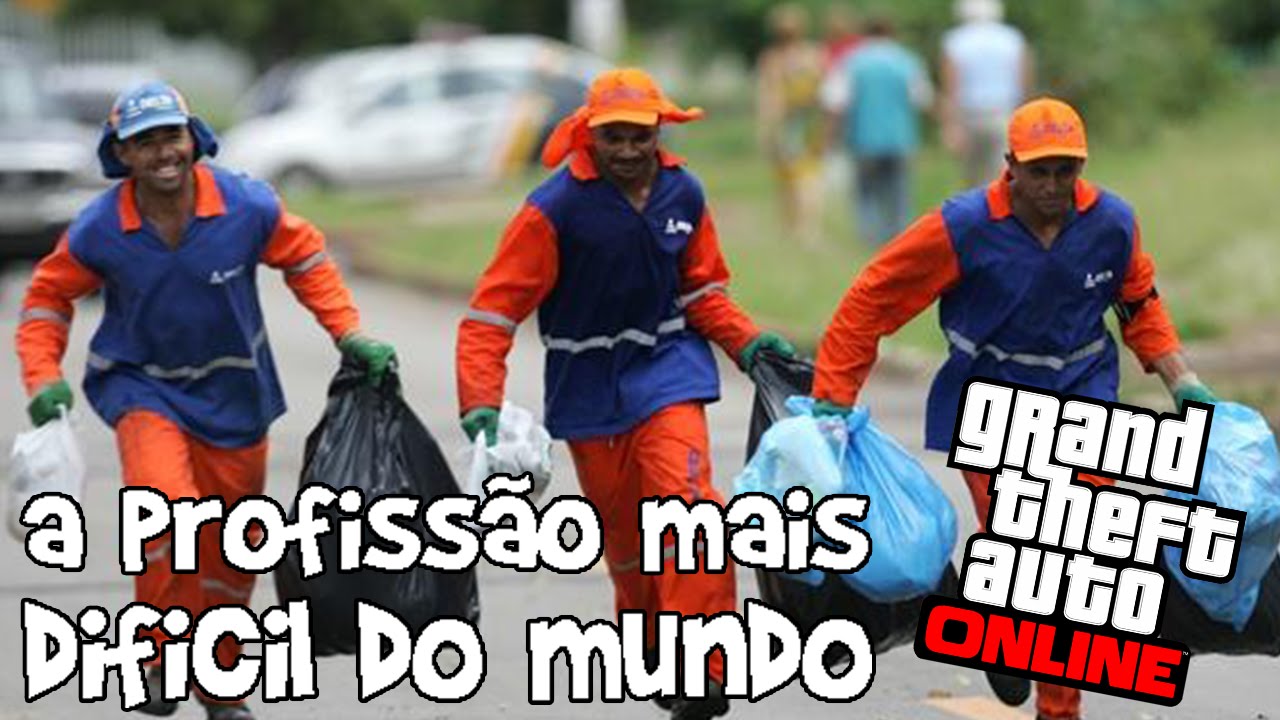 Lixeiro, a profissão mais perigosa! - GTA V - Missão Impossível Part 2