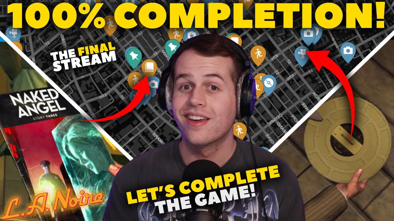 100% COMPLETION!! - L.A. Noire Remastered 🏆100% Achievement Playthrough🏆
