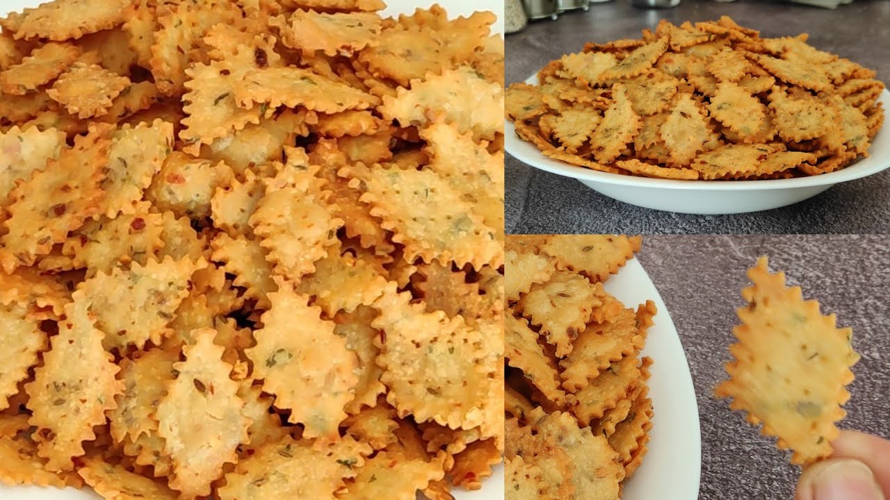 Crispy Rice Crackers 😋 Delicious Snacks Recipe | Rice Flour Snacks Recipe