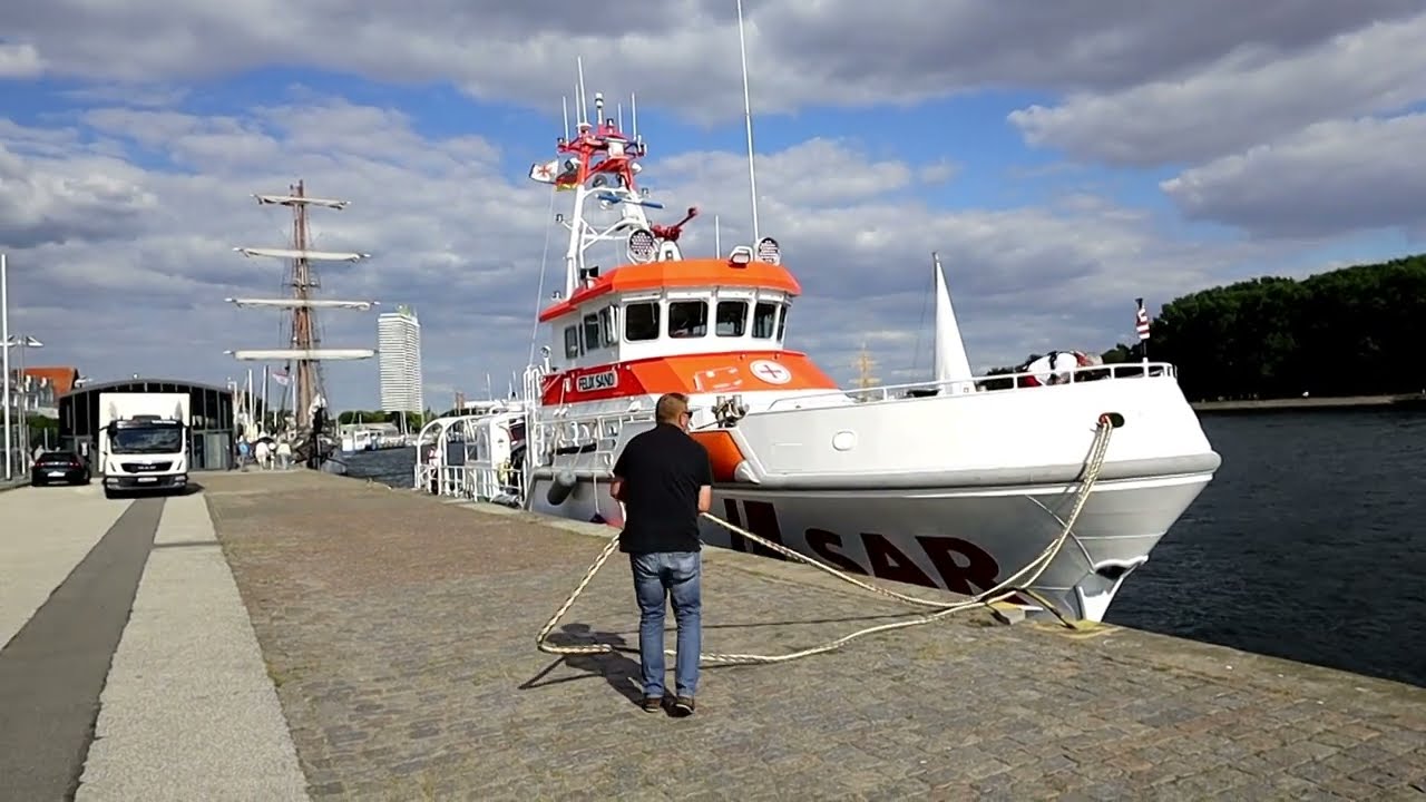 Der Seenotkreuzer Felix Sand