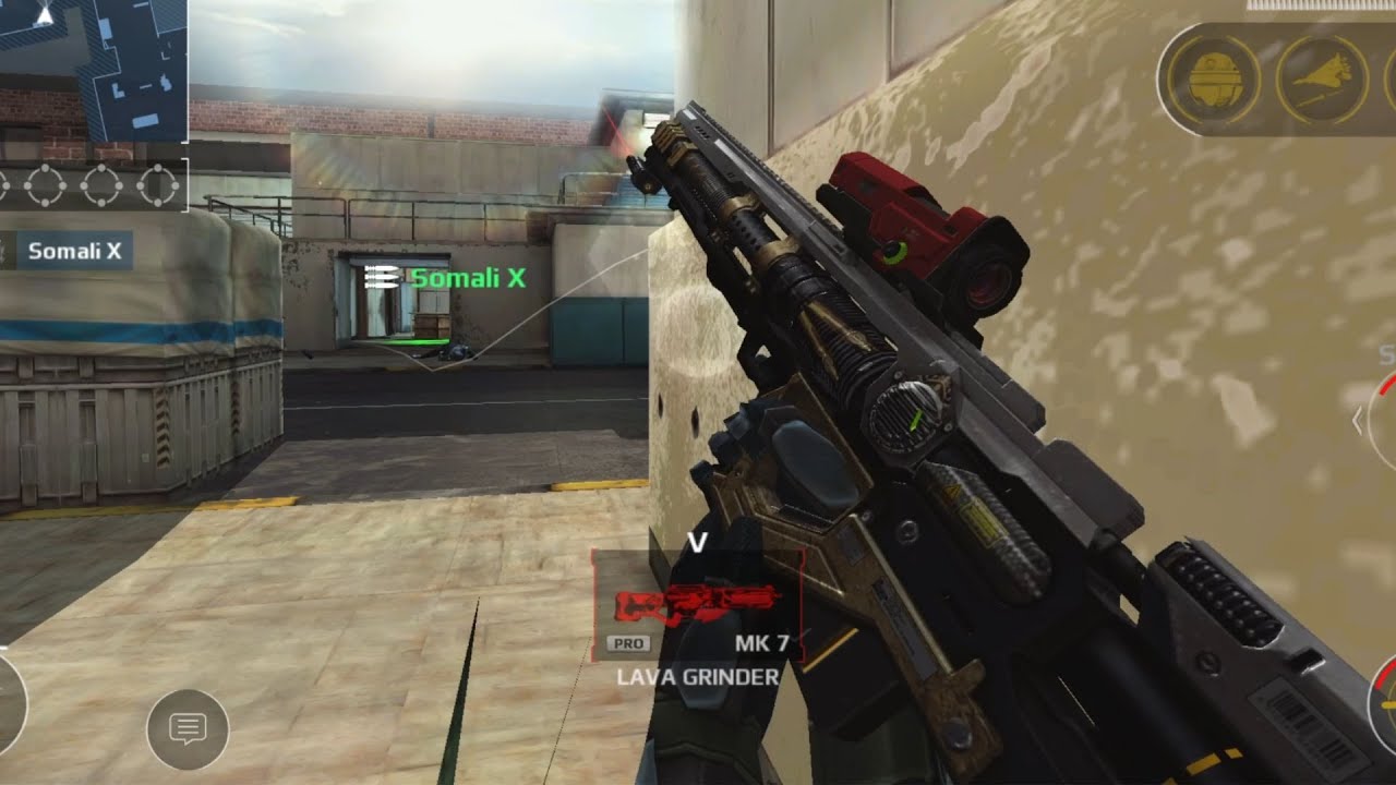 Modern Combat 5 Dread Eye - It's hard to believe that this is a prestigious sniper weapon