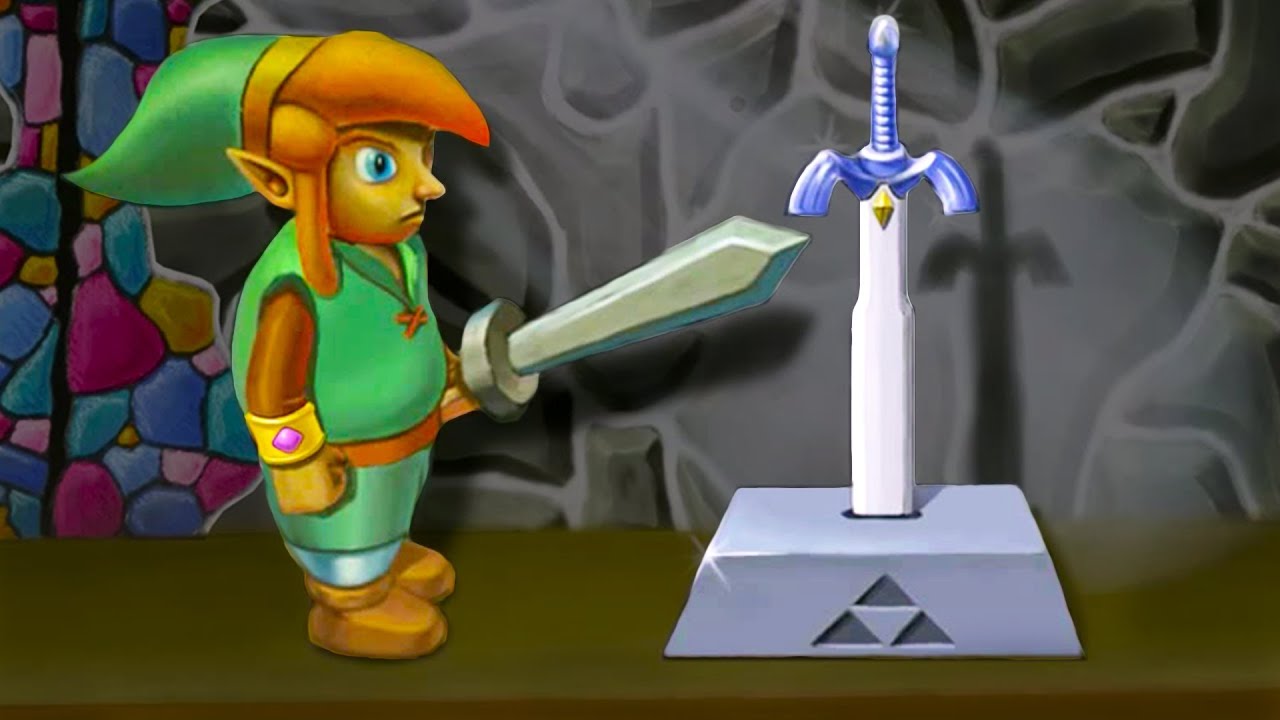 Legend of Zelda: A Link Between Worlds Stop Motion 3D Chalk Art - AWE me Artist Series