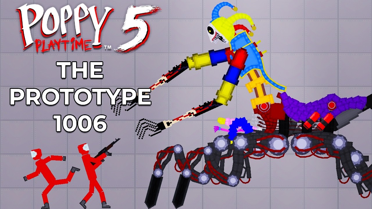 I Turned Melon Human Into THE PROTOTYPE 1006 - Poppy Playtime 5 - People Playground