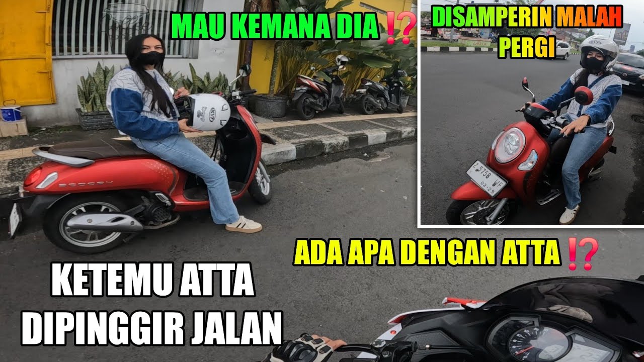 KETEMU ATTA TAPI DIA PERGI BEGITU AJA SAMPAl BABANG VIRAL NGEJAR