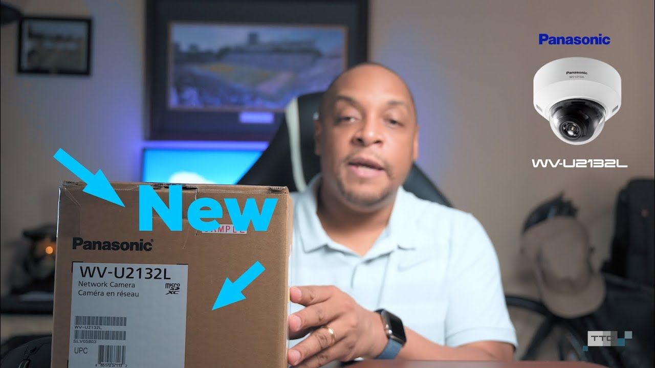 The Panasonic WV-U2132L Unboxing.