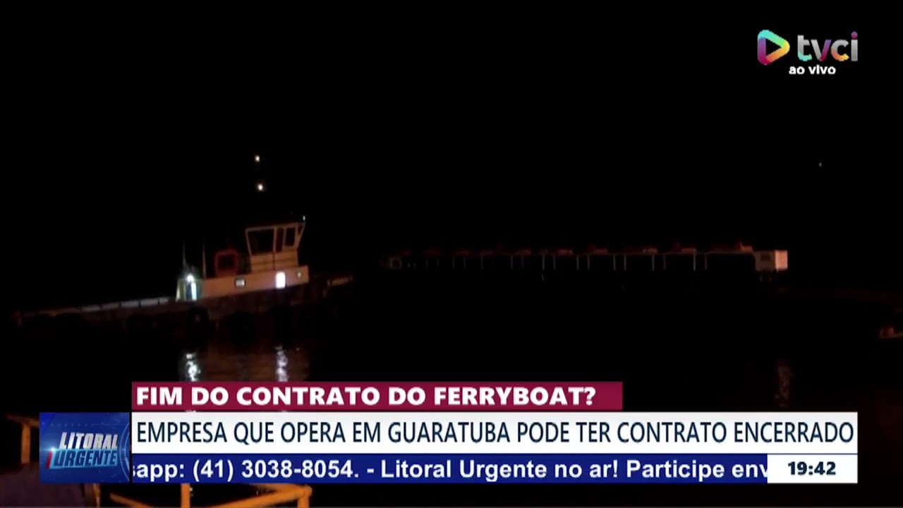 FIM DO CONTRATO DO FERRYBOAT?