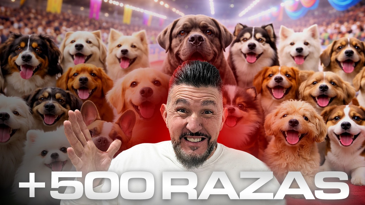 HOY TE VIENES CONMIGO A UNA EXPOSICIÓN DE +500 RAZAS DISTINTAS