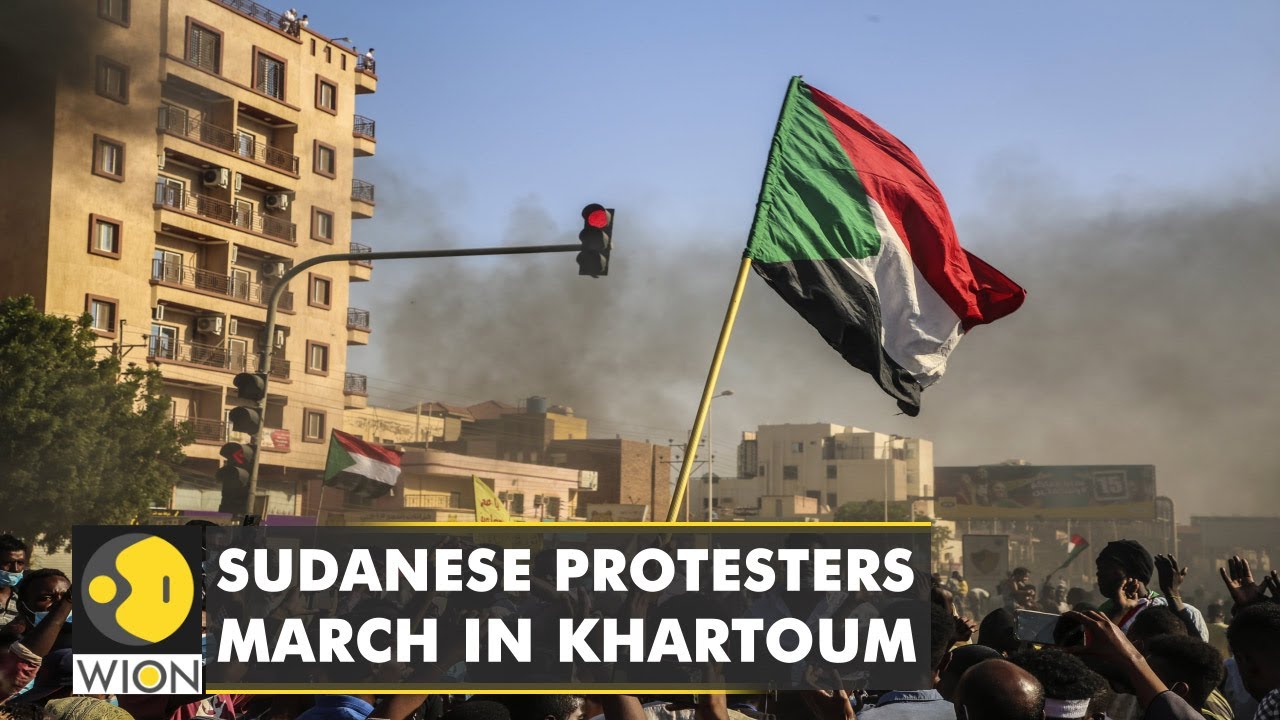 Thousands protest against military coup in Sudan | Sudanese Demonstration | Latest English News